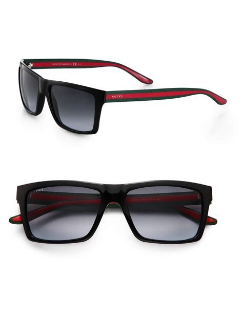 Gucci rectangular sunglasses men